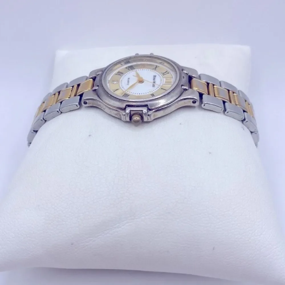 Working! Men’s Hugo Maxx Vintage 2 Tone Minimalist Watch